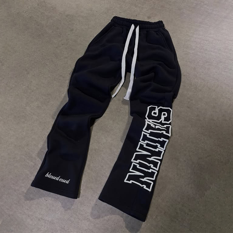 cropped hoodie set factory fashion tracksuit Custom Logo Fashion hoodie set men